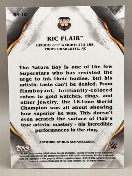 Ric Flair by Rob Schamberger - 2019 Topps Undisputed WWE
