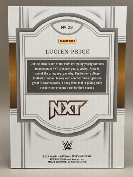 Lucien Price Base 82/99  - 2024 Panini National Treasures WWE
