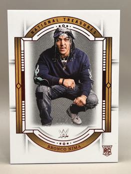 Bronco Nima Base 73/75  - 2024 Panini National Treasures WWE