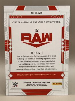 Rezar International Treasures 59/75  - 2024 Panini National Treasures WWE