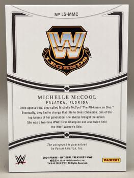 Michelle McCool Legendary Signatures 21/25  - 2024 Panini National Treasures WWE