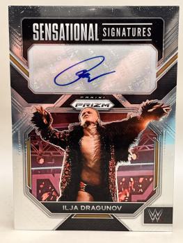 Ilja Dragunov Sensational Signatures Base - 2023 Panini Prizm WWE