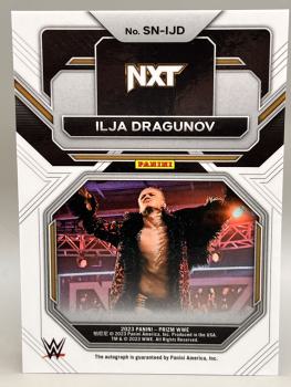 Ilja Dragunov Sensational Signatures Base - 2023 Panini Prizm WWE