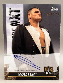 Walter NXT UK Autograph 169/250 - 2021 Topps NXT WWE