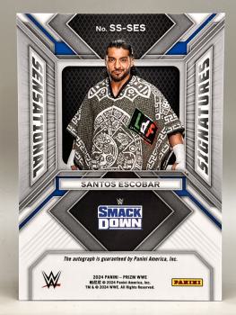 Santos Escobar Sensational Signatures - 2024 Panini Prizm WWE