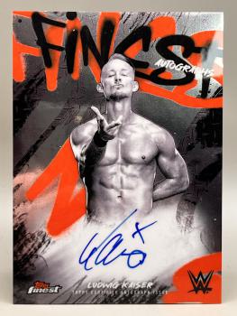 Ludwig Kaiser Finest Autographs - 2025 Topps Finest WWE