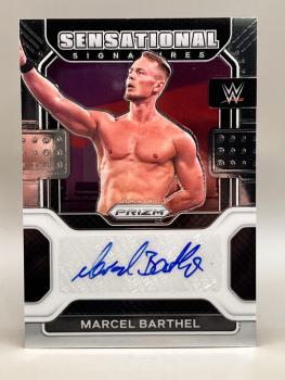 Marcel Barthel Sensational Signatures - 2022 Panini Prizm WWE