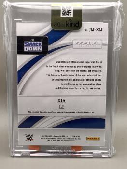 Xia Li Big Patch 22/50 - 2022 Panini Immaculate WWE