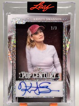 Kristy Swanson Base Autograph 1/3 - 2025 LEAF Metal Pop Century