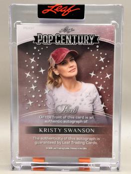 Kristy Swanson Base Autograph 1/3 - 2025 LEAF Metal Pop Century