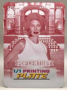 Teri Hatcher Printing Plate Magenta 1/1 - 2025 LEAF Metal Pop Century