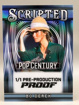 Bo Derek Pre-Production Proof 1/1 Alt - 2025 LEAF Metal Pop Century