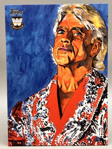 Ric Flair by Rob Schamberger - 2019 Topps Undisputed WWE