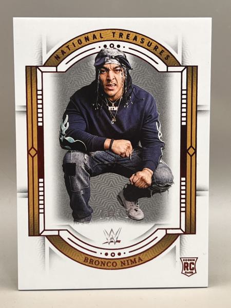 Bronco Nima Base 73/75  - 2024 Panini National Treasures WWE