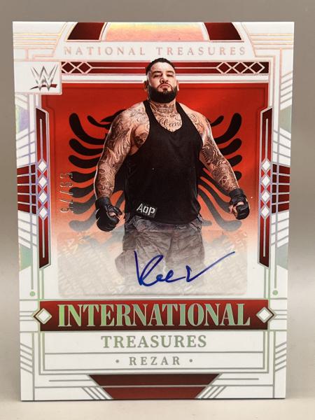 Rezar International Treasures 59/75  - 2024 Panini National Treasures WWE