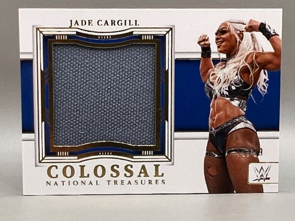 Jade Cargill Colossal Relic 15/99  - 2024 Panini National Treasures WWE
