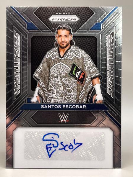 Santos Escobar Sensational Signatures - 2024 Panini Prizm WWE