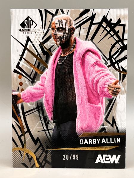 Darby Allin Base 20/99 - 2025 Upper Deck SP Game Used AEW