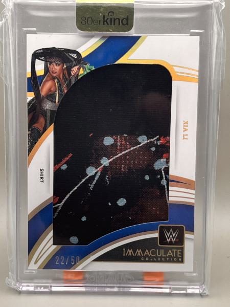Xia Li Big Patch 22/50 - 2022 Panini Immaculate WWE