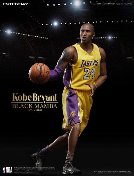 NBA Kobe Bryant (LA Lakers) 1:6 33cm Real Masterpiece