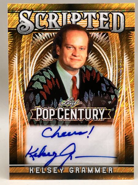 Kelsey Grammer Scripted 1/1 Cheers! Inscription - 2025 LEAF Metal Pop Century
