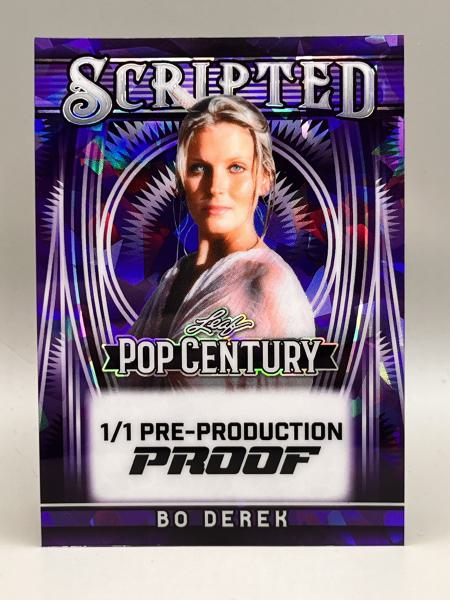 Bo Derek Pre-Production Proof 1/1 - 2025 LEAF Metal Pop Century