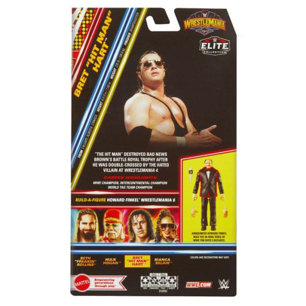 Bret "Hit Man" Hart - WWE Wrestlemania Elite Collection 15 cm