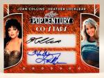 Joan Collins & Heather Locklear Co-Stars 1/1 - 2025 LEAF Metal Pop Century